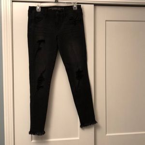 American eagle super stretch x4 super low jegging